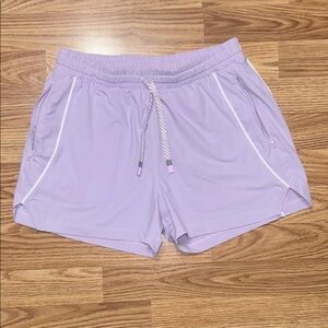EUC Fabletics Light Purple Women's Athletic Shorts